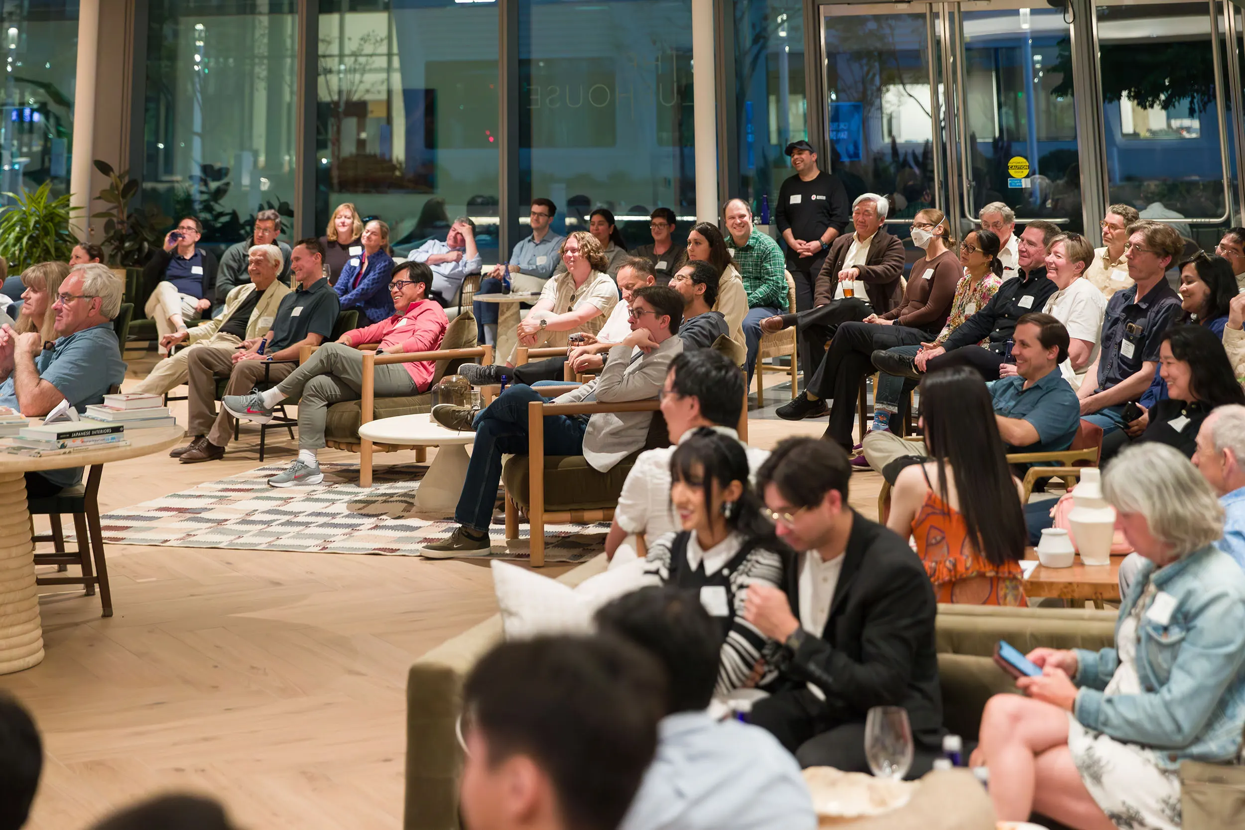 Audience at the Caltech alumni event in San Diego